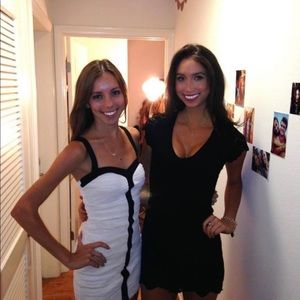 Nightcap black mini dress